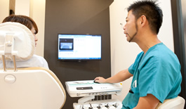 生活習慣の指導の風景